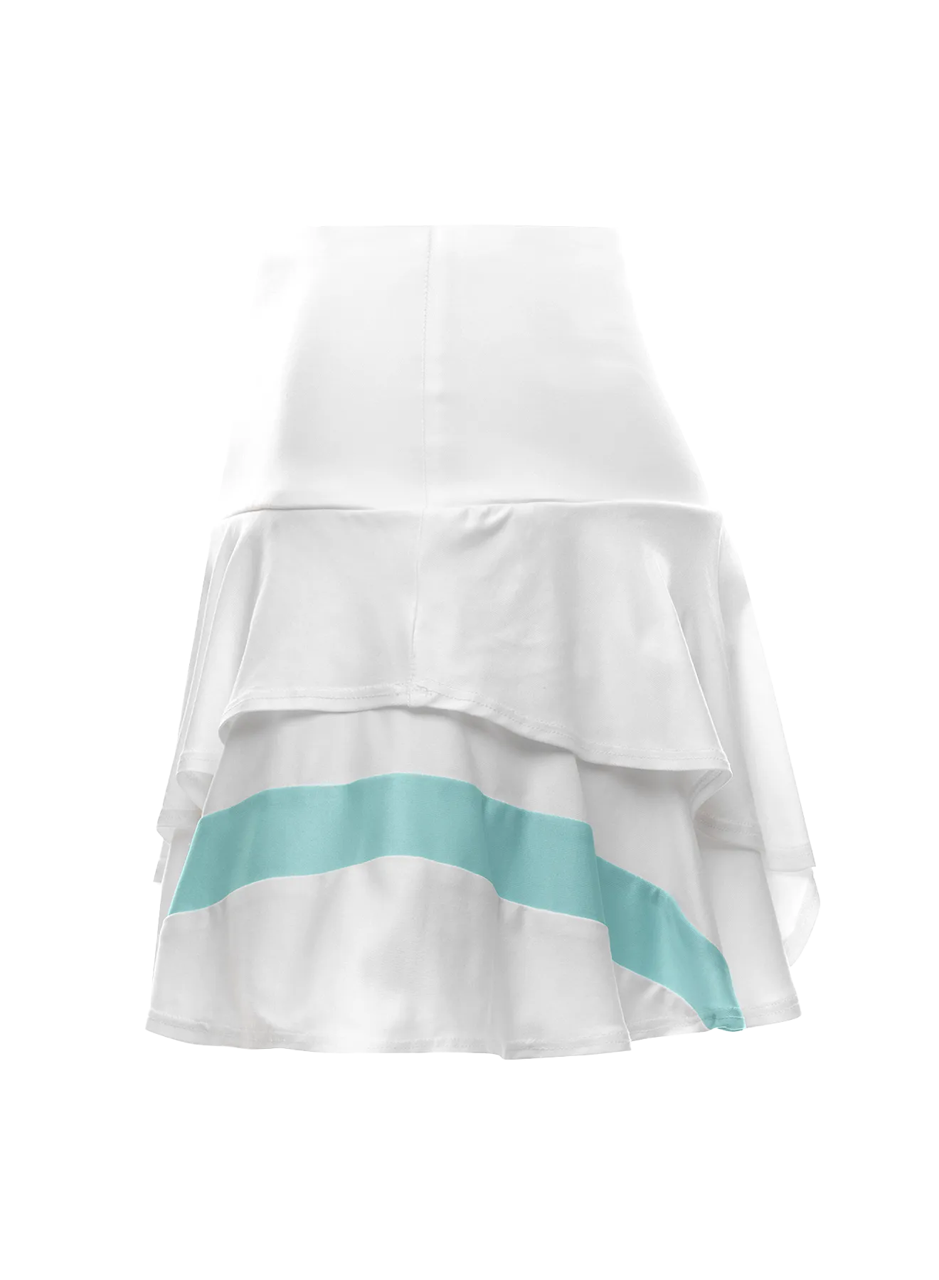 197243-182 | WAVE SKIRT-13" | WHITE/ ANGEL