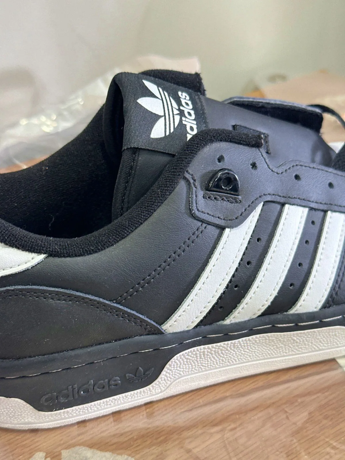 Adidas Black Streetball Sneakers UK 9.5