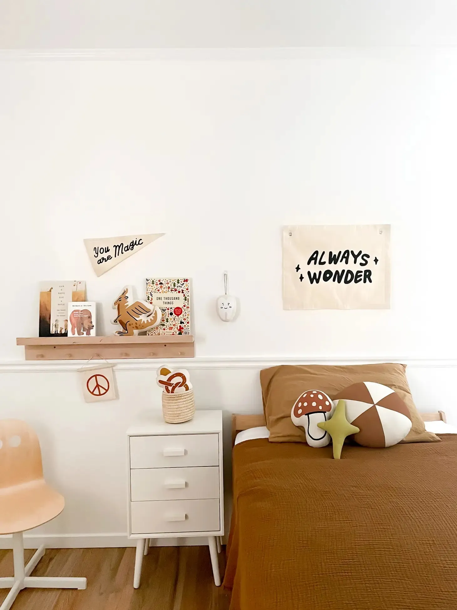 Always Wonder Canvas Banner by Imani Collective