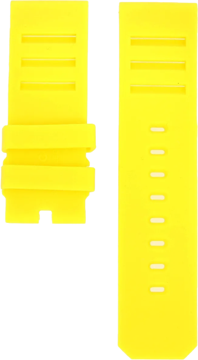 ANCON Yellow Rubber Strap 24mm Short