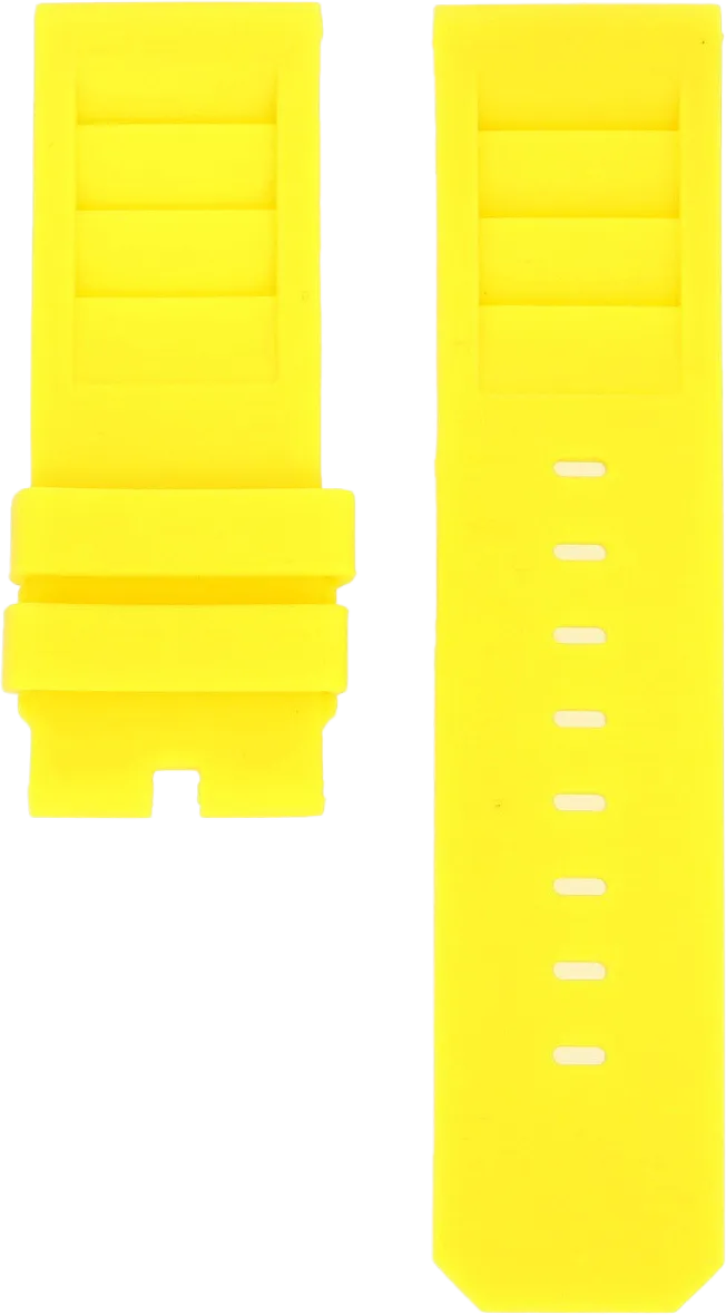 ANCON Yellow Rubber Strap 24mm Short