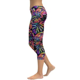 Artsy Tropical Capris