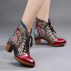 Autumn Winter Bohemian Ethnic Style Fashion Boots 36-42