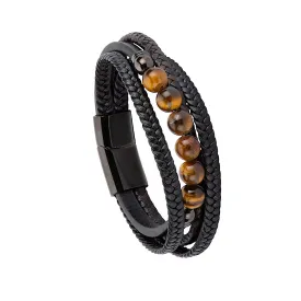 Avenel Genuine Leather Bracelet Valour