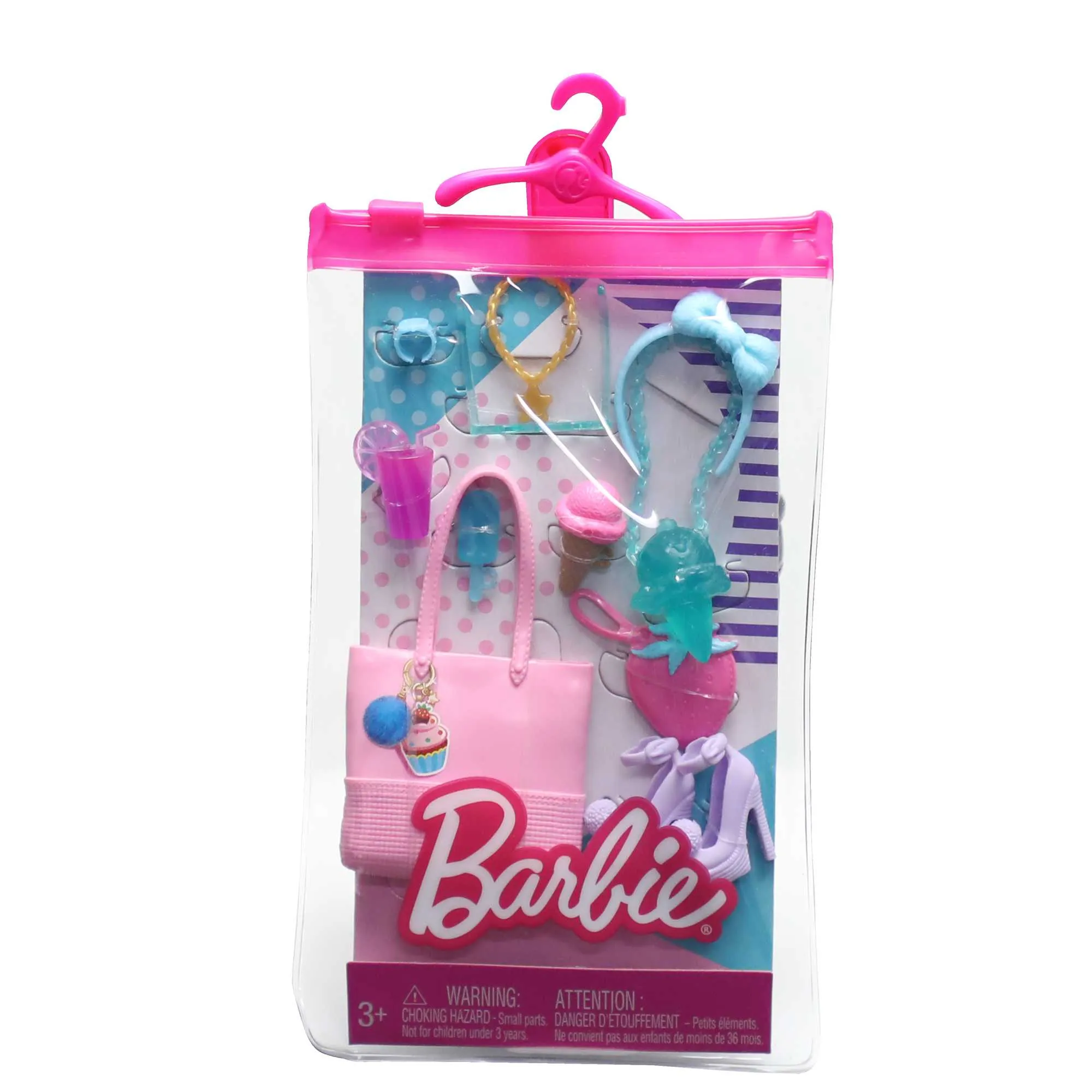 Barbie Accessories, Storytelling Pack For Barbie Dolls, Dessert theme