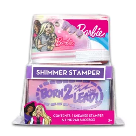 Barbie Born 2 Lead Shimmer Sneaker Shoe Stamper