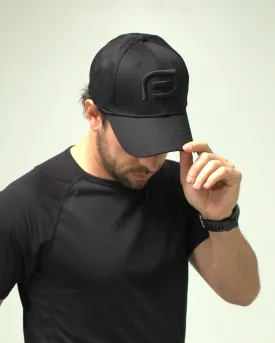 Black Flexi Fit Cap