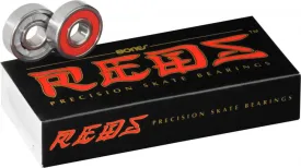 Bones Reds Bearings Reds 7mm 8mm 16pk