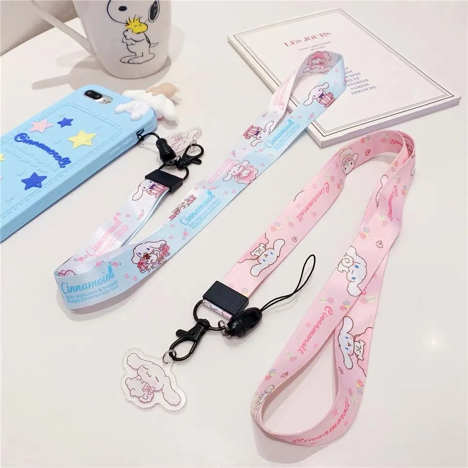 cinnamorolls phone straps