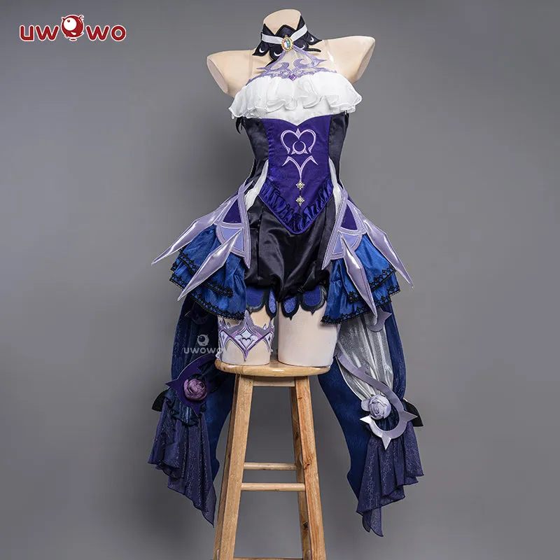 【Clearance】[Last Batch] Uwowo Genshin Impact: Fischl Amy Gothic Electro New Skin Mondstadt Cosplay Costume