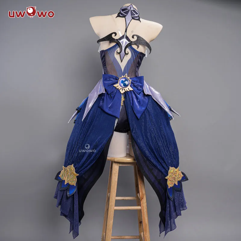 【Clearance】[Last Batch] Uwowo Genshin Impact: Fischl Amy Gothic Electro New Skin Mondstadt Cosplay Costume