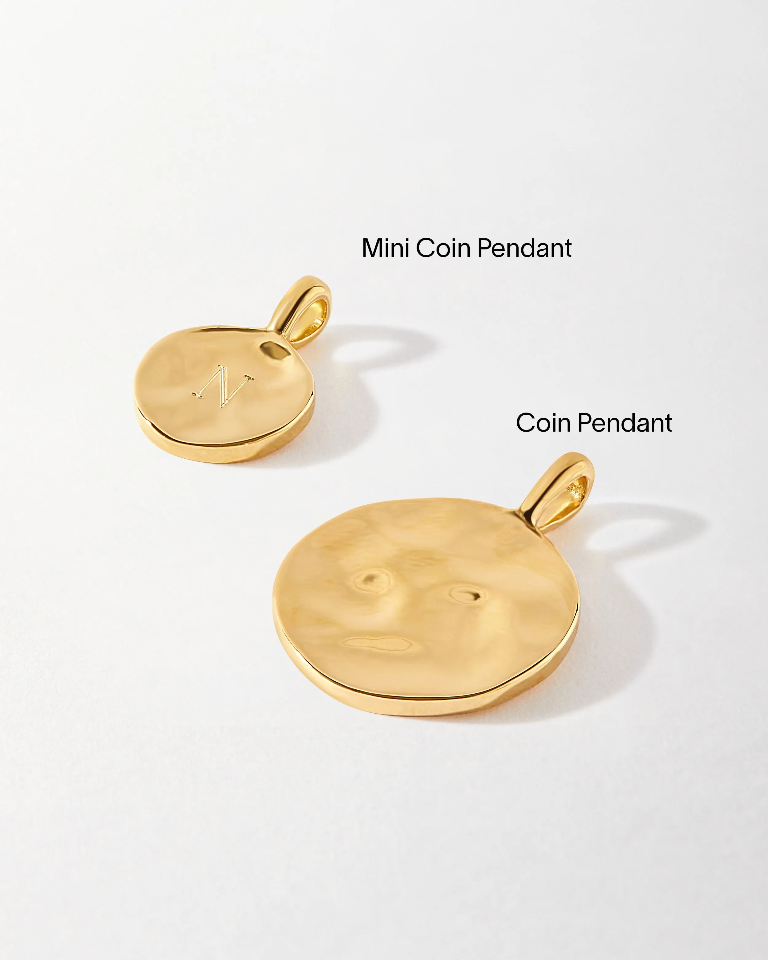 Coin Pendant - Gold