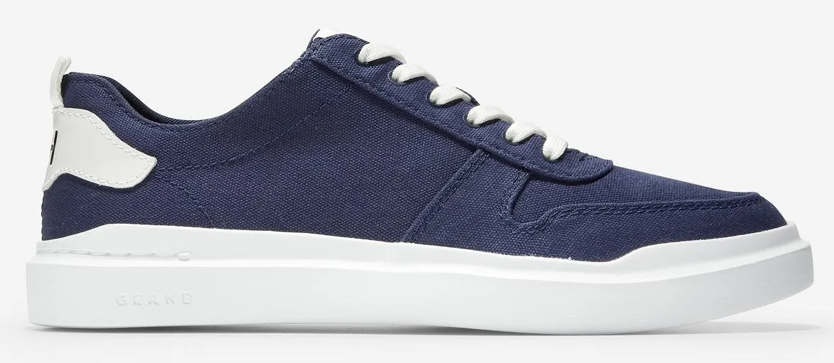 Cole Haan Grandpro Rally Womens Lace Up Canvas Trainer