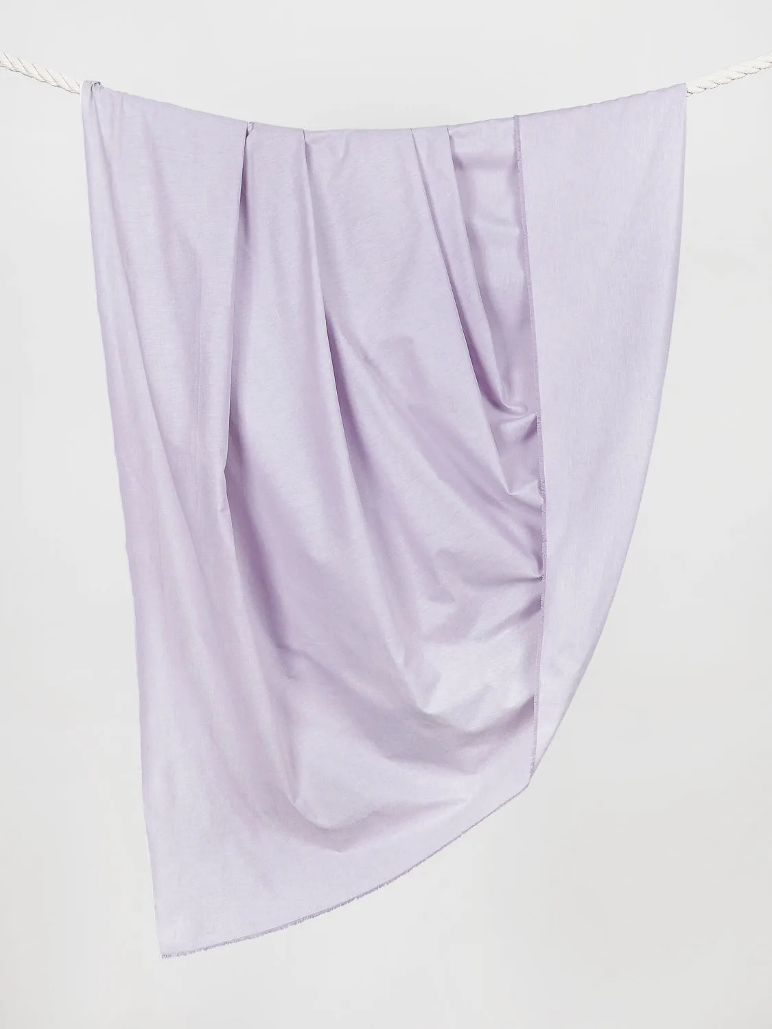 Cotton Oxford Shirting - Lavender