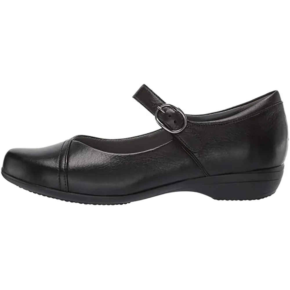 Dansko Women's Fawna Black Milled Nappa