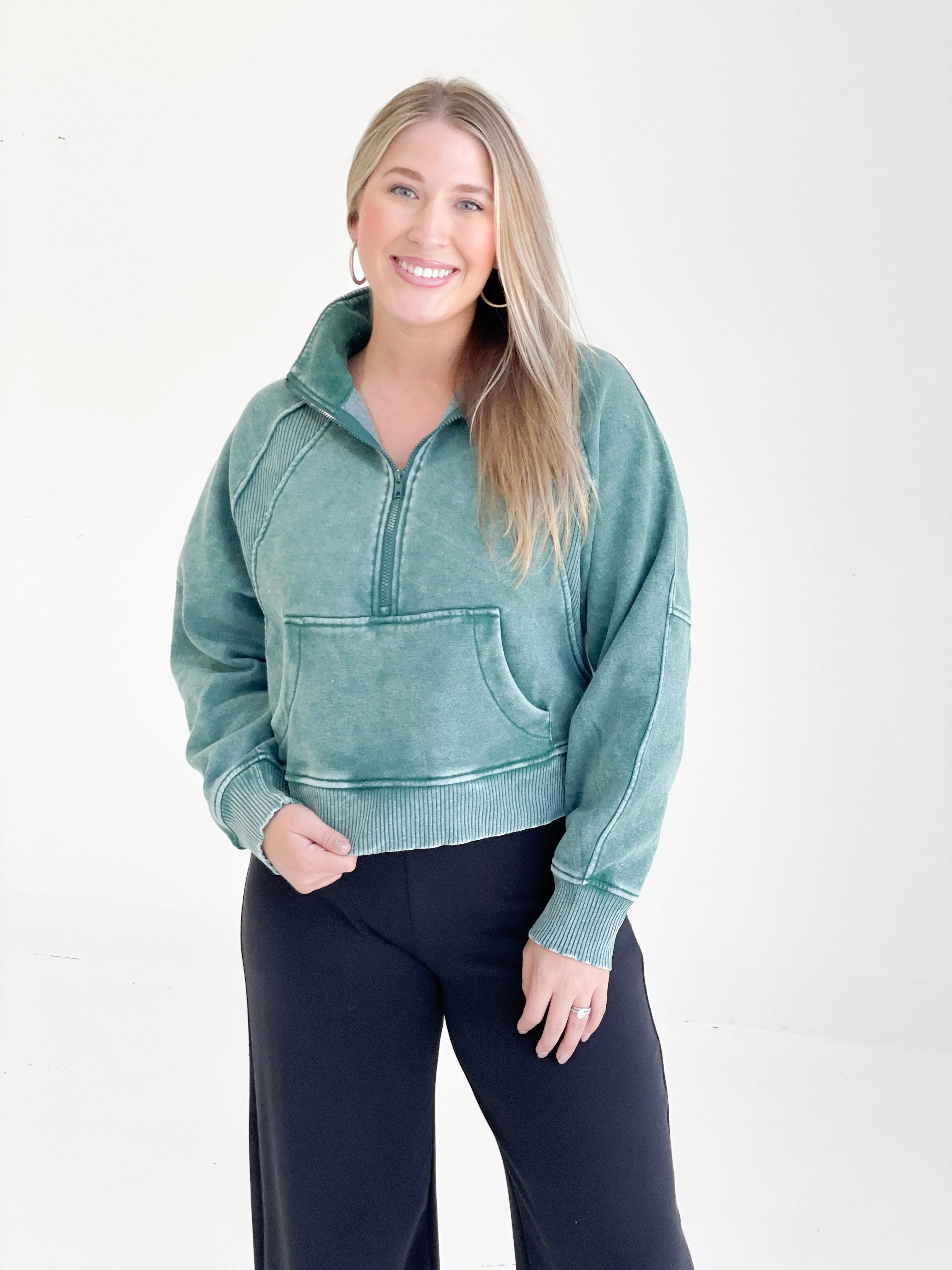 Duplicate Pullover - Dk Green