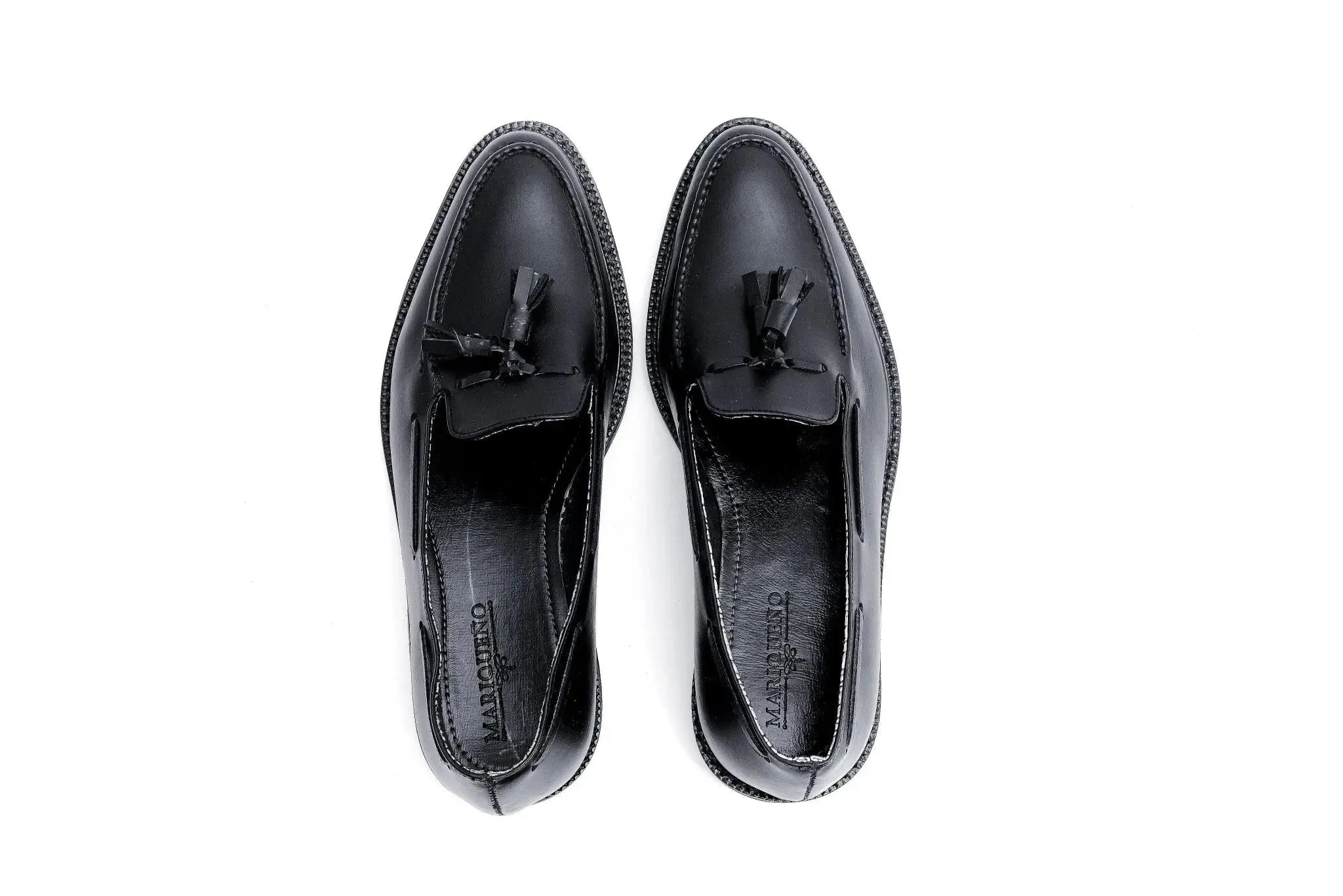 ENRIQUE Tassel Loafer - Black