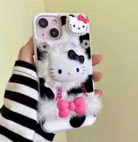 HANDMADE Plush iphone case by1901