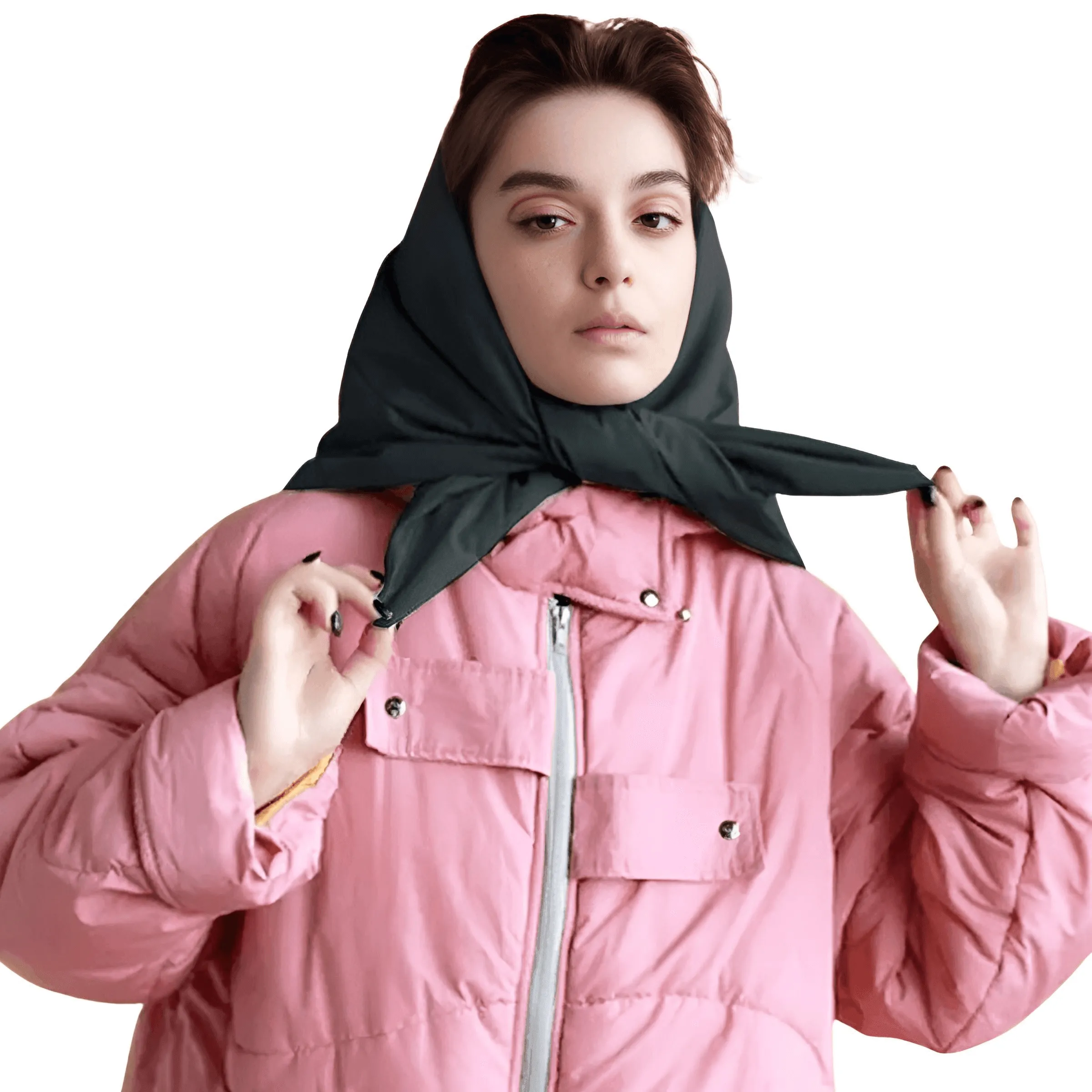 High Fashion Puffer Scarf