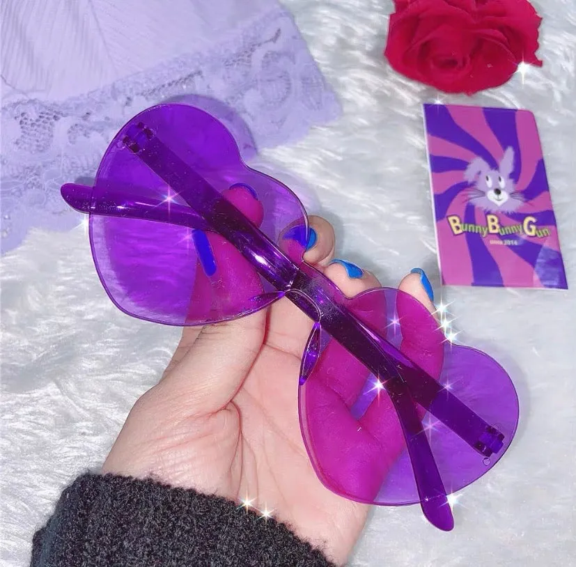 INS FASHION PASTEL PURPLE SUNGLASSES BY50029