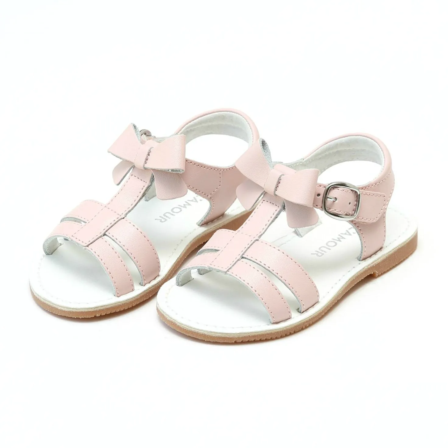 Janie T-Strap Bow Sandal