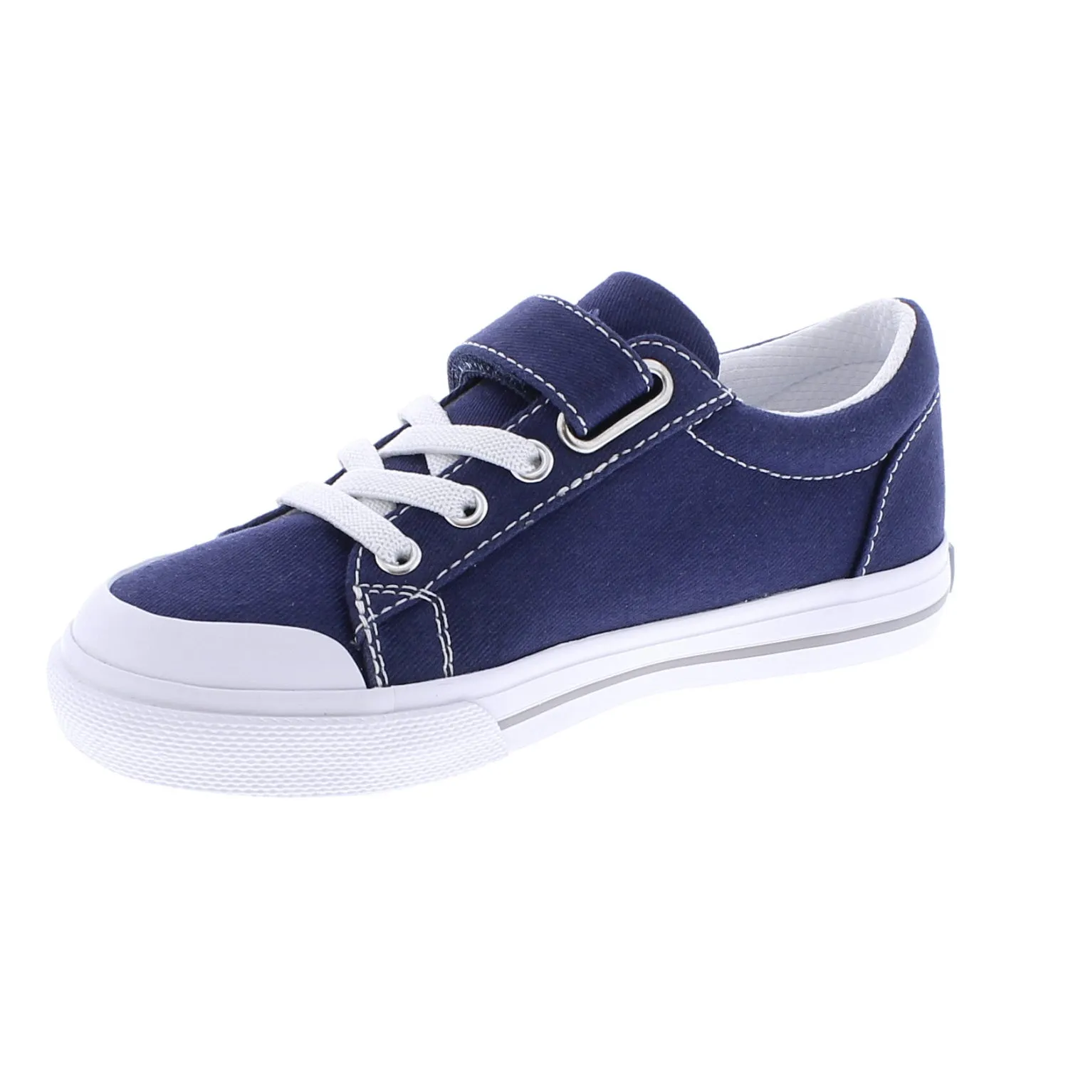 Jordan - Navy Velcro, Canvas