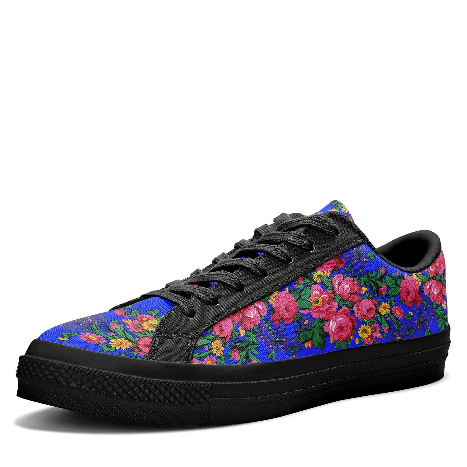 Kokum's Revenge Royal Aapisi Low Top Canvas Shoes Black Sole