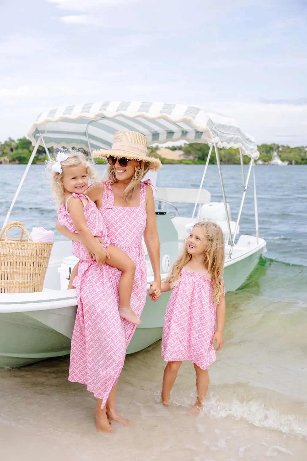 Lainey's Little Dress - Bal Harbour Basketweave