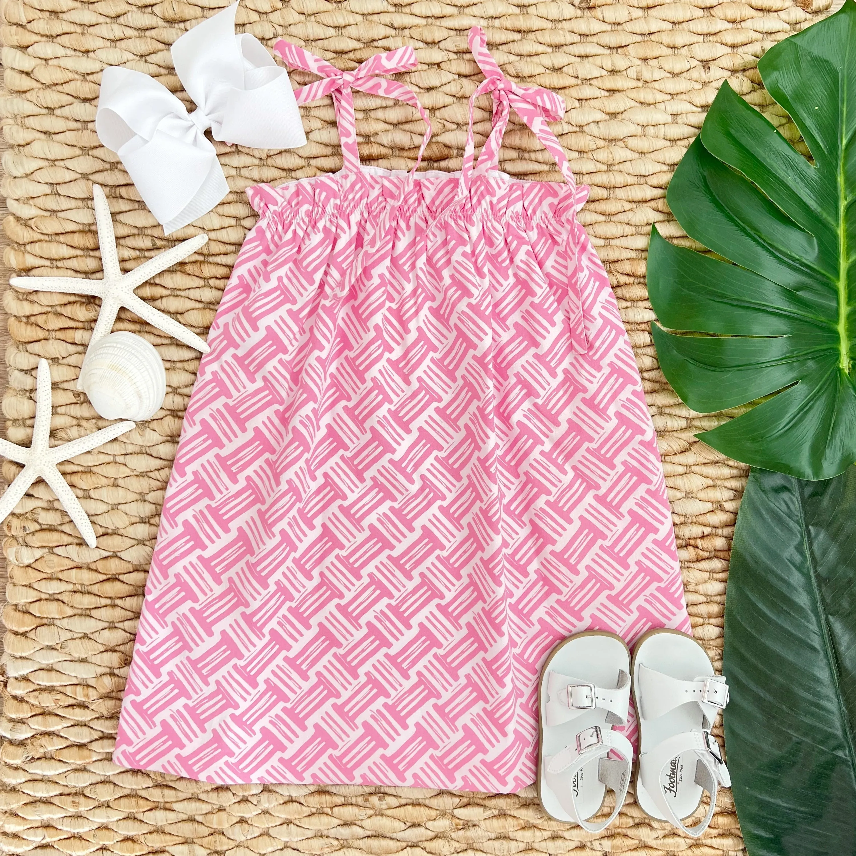 Lainey's Little Dress - Bal Harbour Basketweave