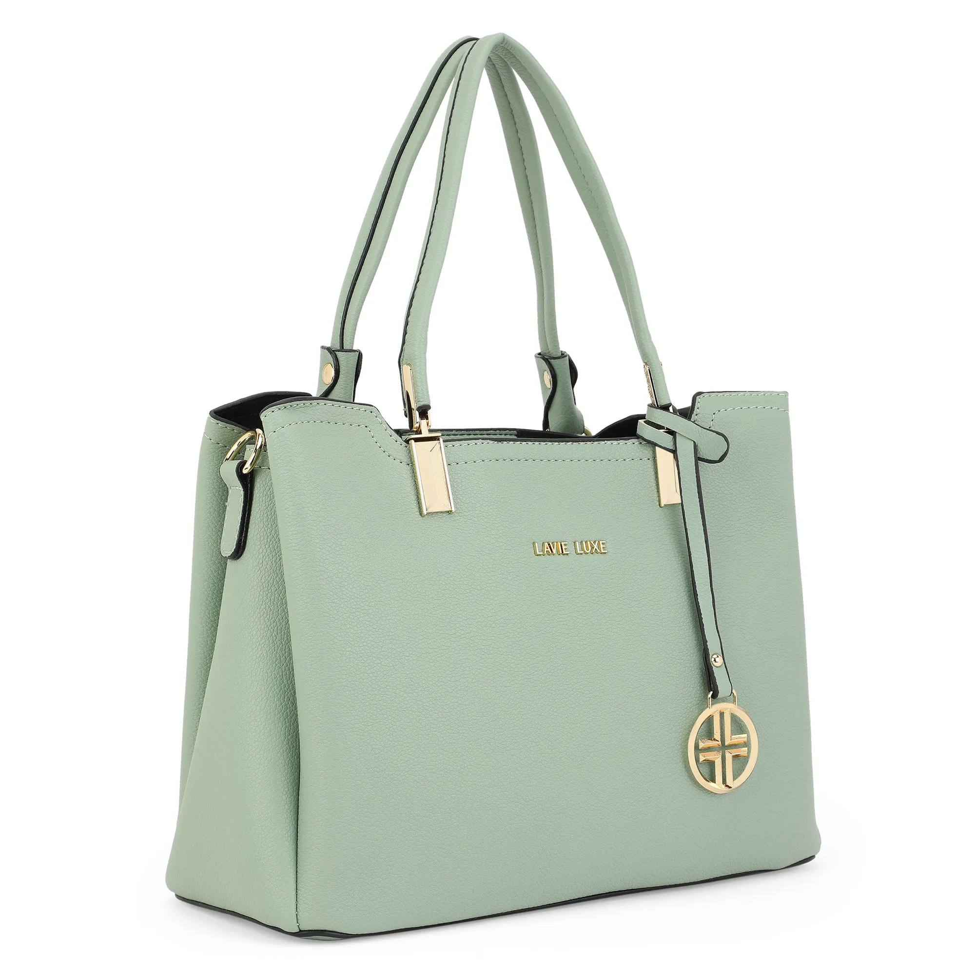 Lavie Luxe Mint Medium Women's Azura 23 3 Compartments Satchel Bag