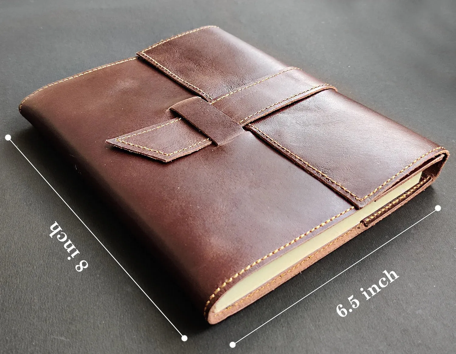 Leather Refillable Journal Notebook