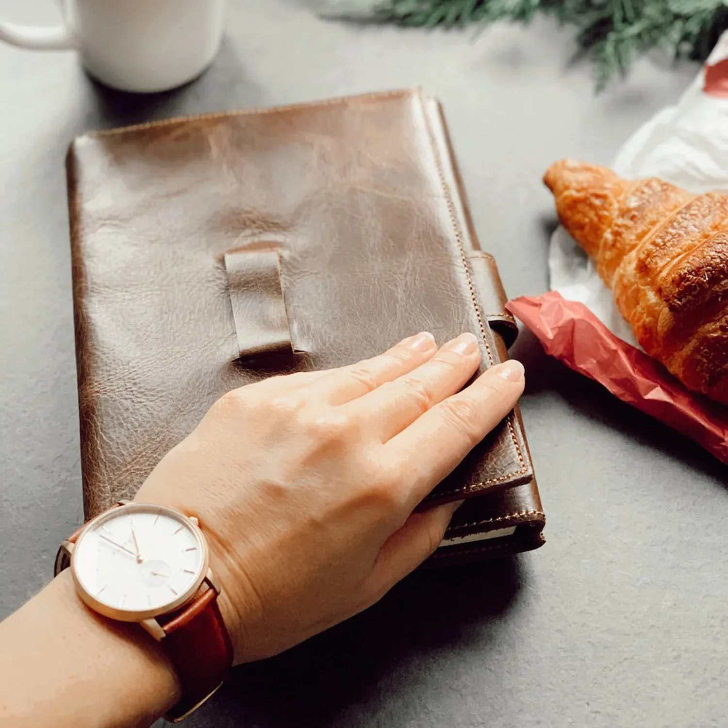 Leather Refillable Journal Notebook