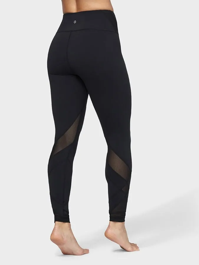 Manduka Movement Mesh Women's Yoga Leggings - Black