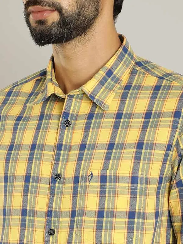 Men Checked Full Sleeve Cotton Shirt