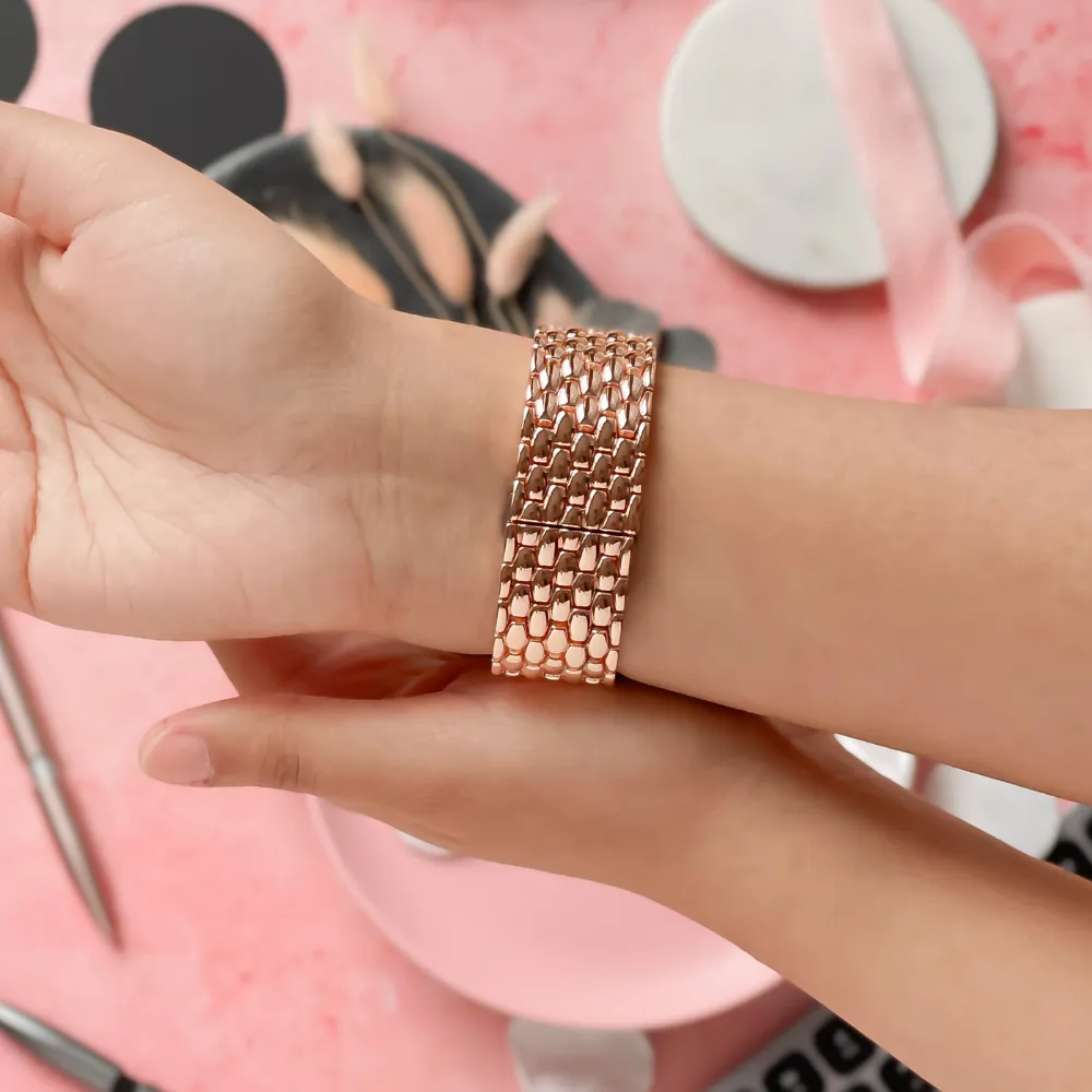 Mermaid Watch Strap - Rose Gold