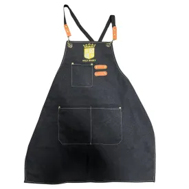 NOLA GOLD BBQ Apron - Black Denim