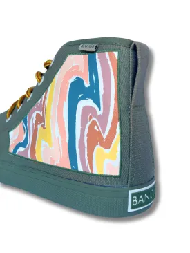 Painter's Canvas High Top | Men's 8=Women's 9.5