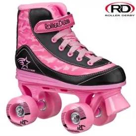 Roller Derby FireStar V2 Pink Camo Quad Skates