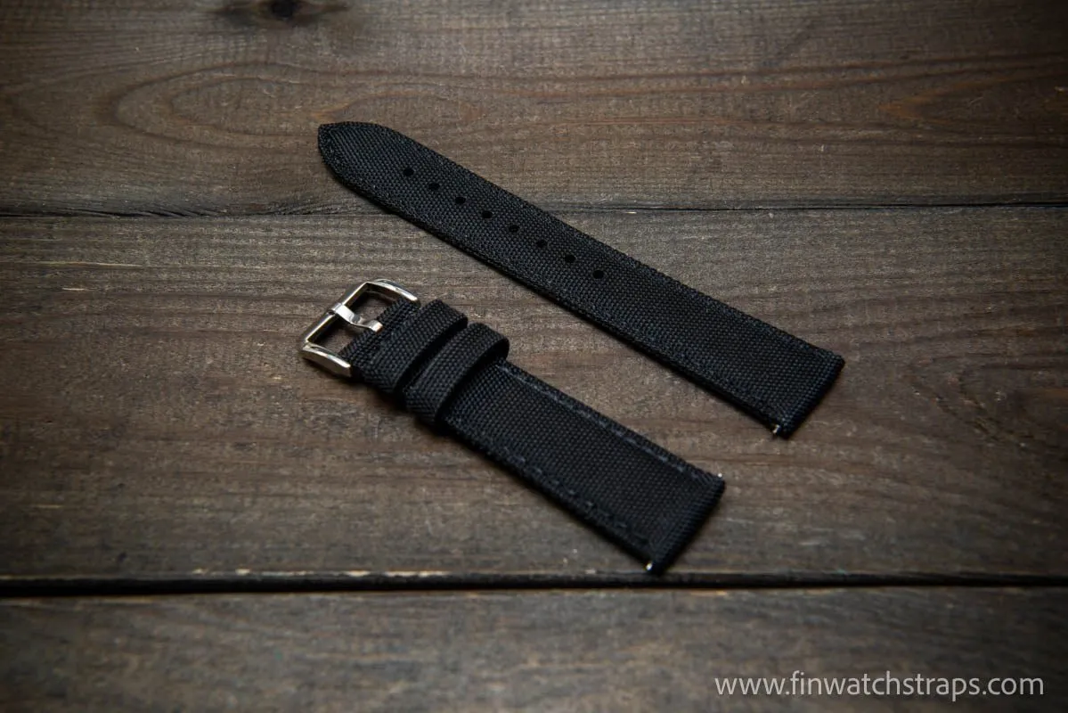 Sailcloth waterproof watch strap.