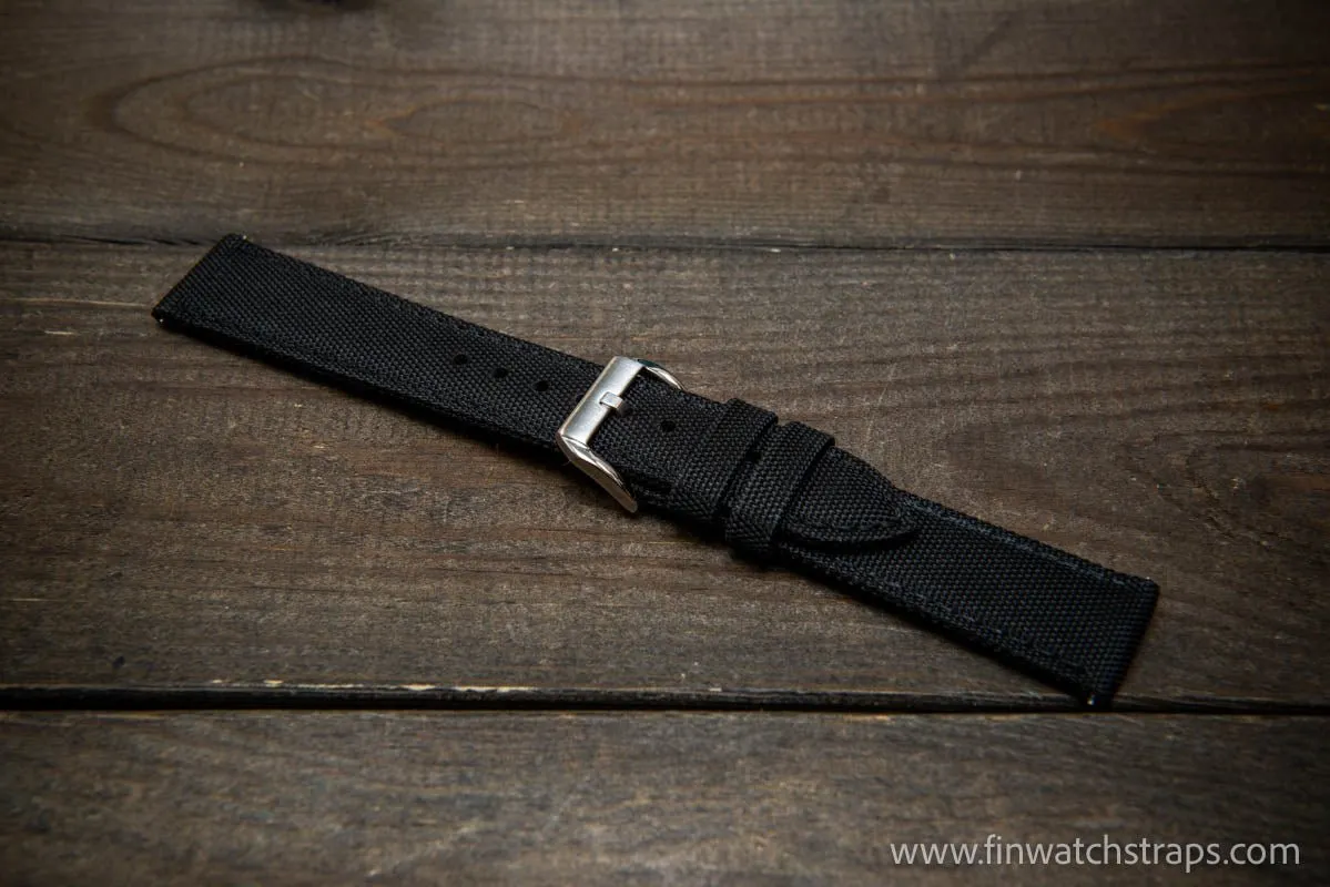 Sailcloth waterproof watch strap.