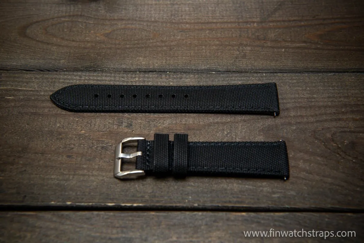 Sailcloth waterproof watch strap.