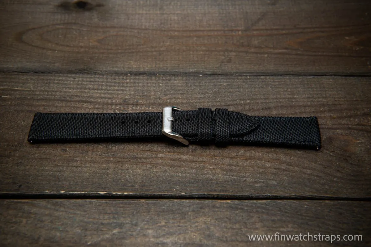 Sailcloth waterproof watch strap.