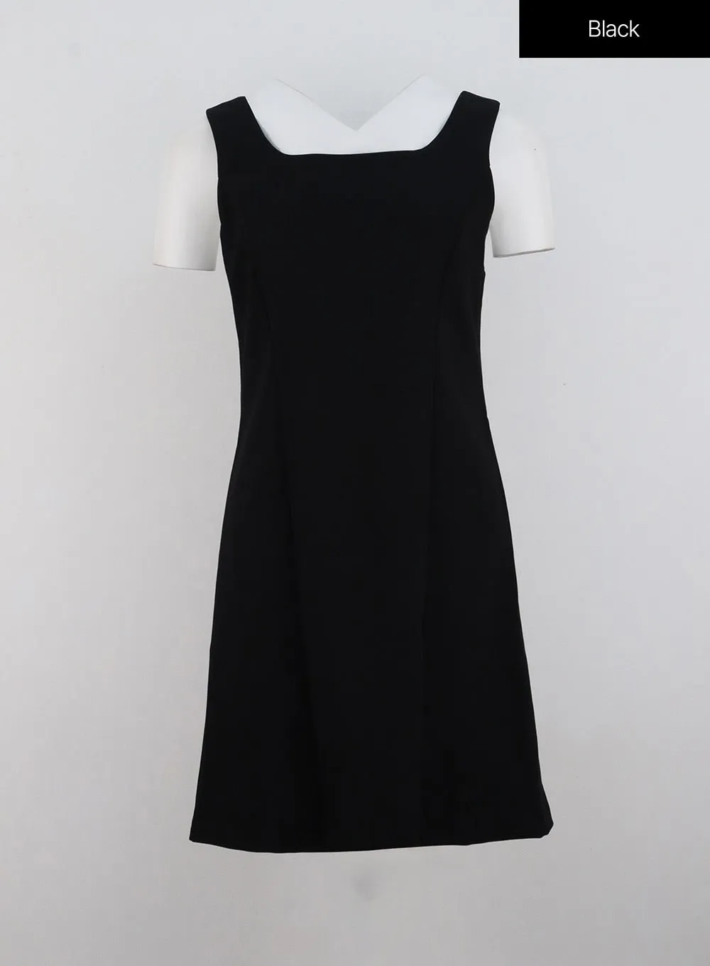 Sleeveless Square Neck Mini Dress IG312