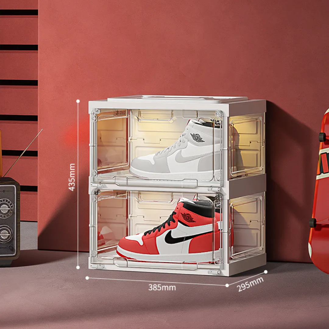 Sneaker Display Shoe Rack with LED Light