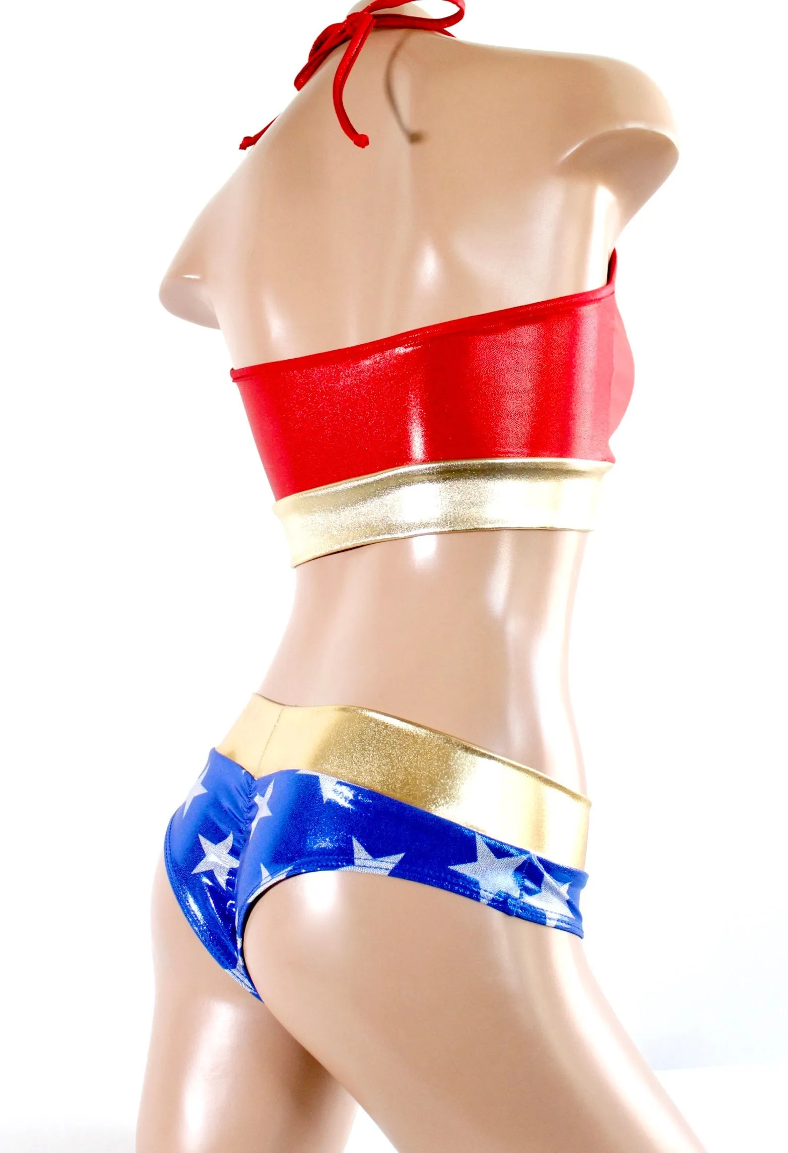 Star Superheroine Ring Top with Lowrise Cheeky Bottoms