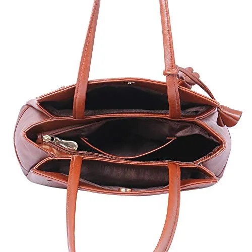 SXF SPEED X FASHION Women's Handbag (Tan)