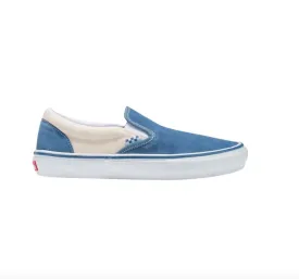 Vans Skate Slip-On Shoe - Cream/Light Navy