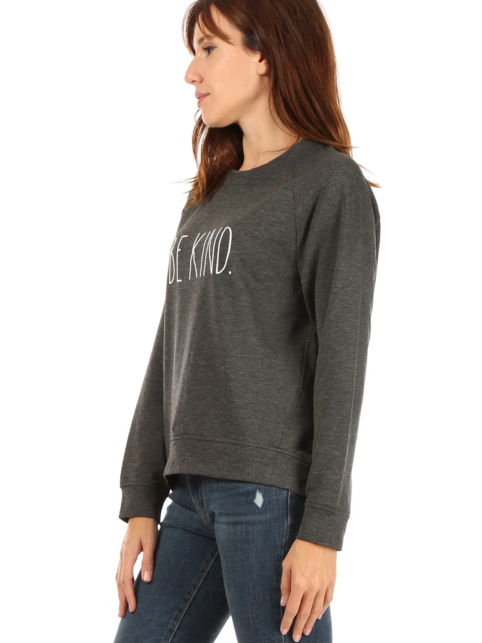 Women's "BE KIND" Studio Raglan Sweatshirt